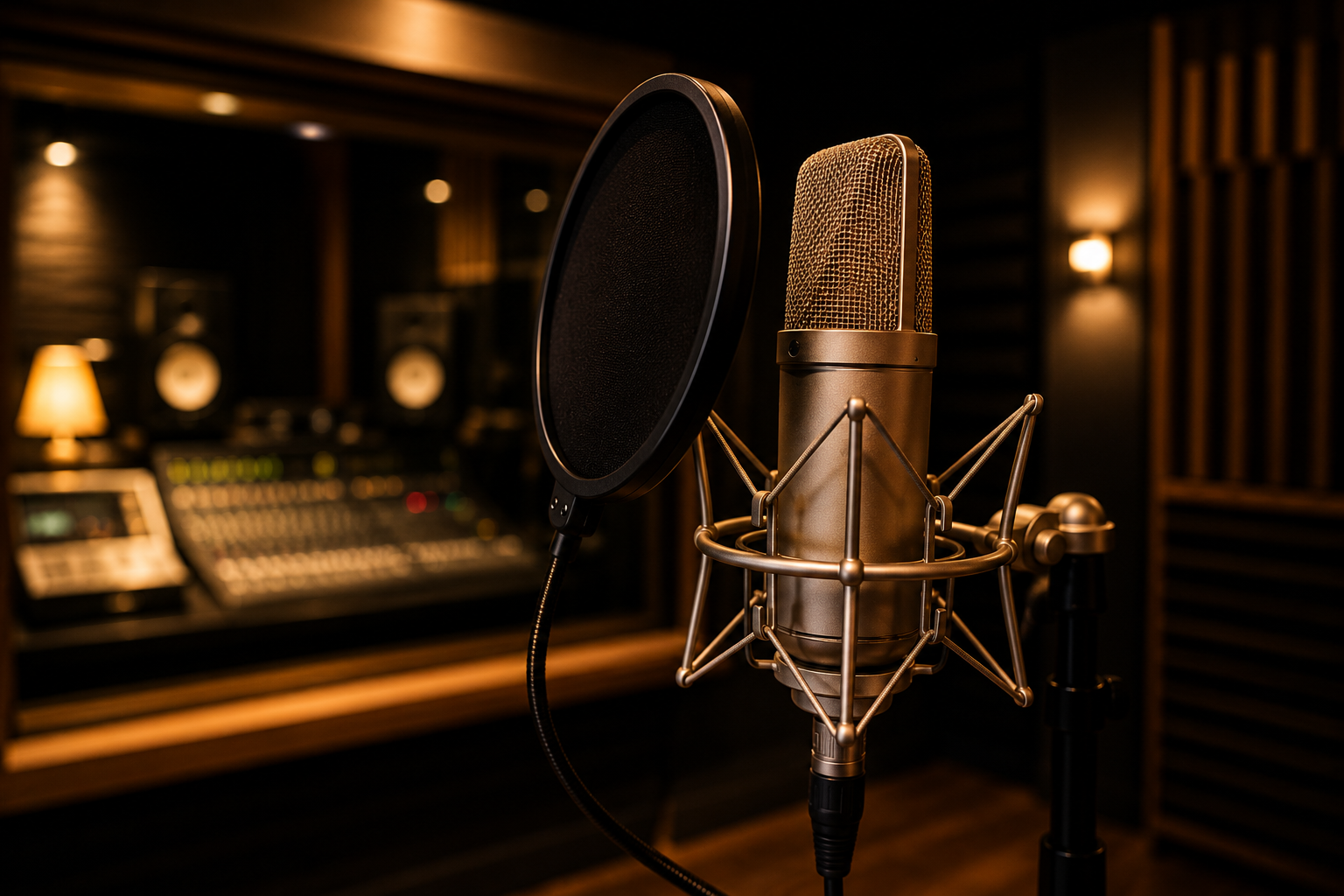 Kemetic Keys By Will studio microphone — ready to record your custom song